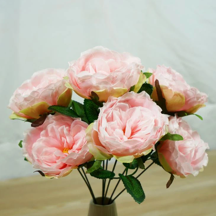 Fake Austin Rose Wedding Bouquet